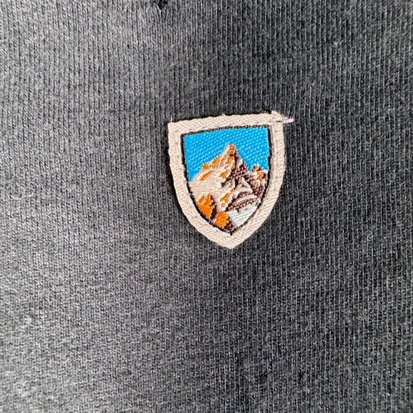 Kuhl Shirt Mens L Blue Long Sleeve Crew Neck Organic Cotton Kommando Wildfibre - Picture 12 of 12